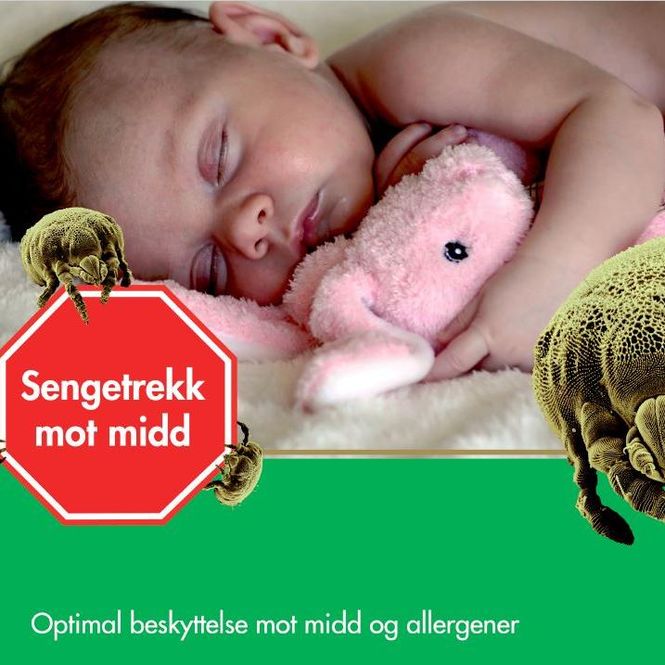 Hovedbilde Dynetrekk 70x90 cm MiteBlock